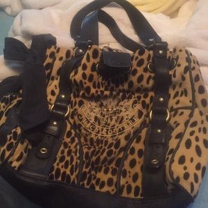 Leopard Juicy couture tote bag